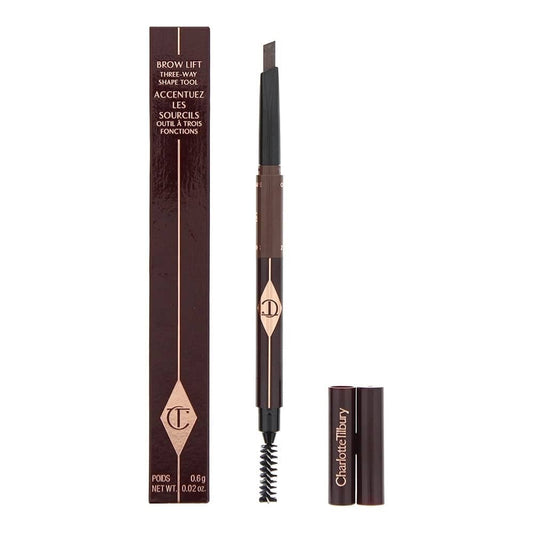 Charlotte Tilbury Brow Lift Brow Pencil Natural Brown 0.04oz/12g New With Box